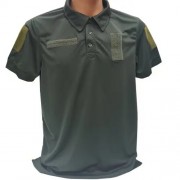 Тактична футболка поло CoolMax для ЗСУ M Olive 290722