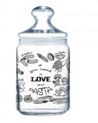 Банка стеклянная MLM-P6016 Luminarc Club Love Pasta 1л