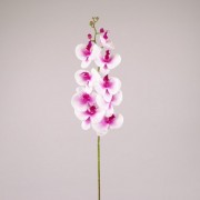 Цветок Фаленопсис из латекса фиолетово-белый Flora 73182
