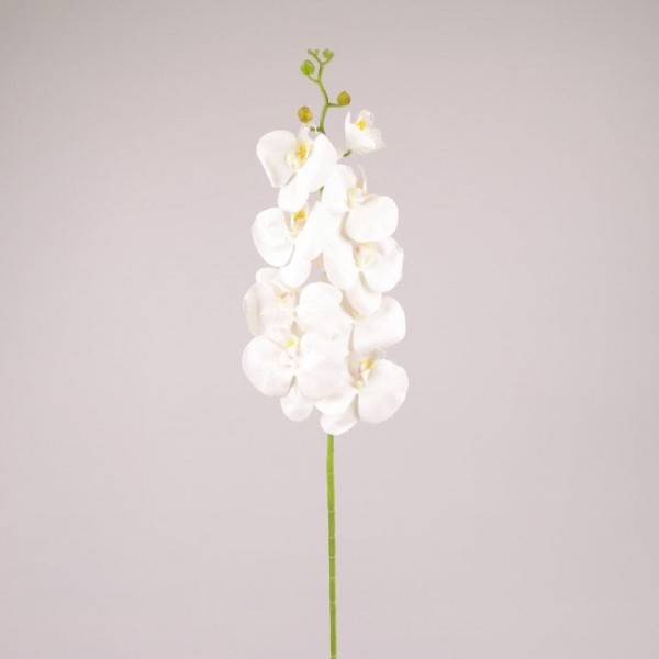 Цветок Фаленопсис из латекса белый Flora 73180