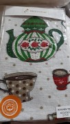 Набор кухонных полотенец By-sonya 40х60  чайник 2 шт микс цветов хлопок арт. 9983785