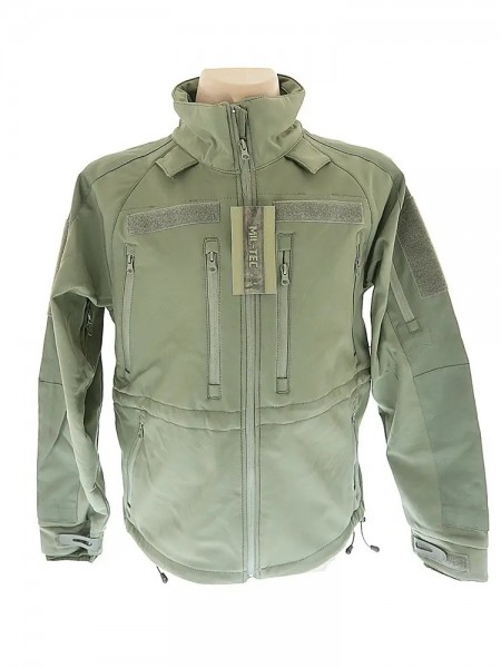 Куртка армейская тактическая MIL-TEC SoftShell Olive, размер M  10859001