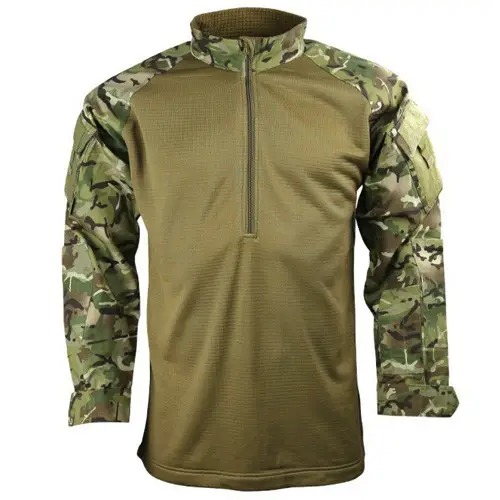 Тактична сорочка флісова KOMBAT UK UBACS Tactical Fleece розмір L (Multicam)