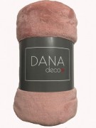 Плед Dana Deco 200х220 розовый микрофибра арт. 9984881