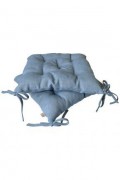 Подушка на стул Прованс 40х40 «Ретро» синий хлопок арт. 9981785