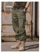 Штани армійські камуфляж MIL-TEC Ranger BDU США Olive розмір XXL 11810001