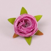 Головка Камелії міні темно-рожева Flora 22969