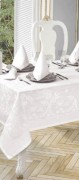 Скатерть Beytug tekstile 160х220 pano linen tropikhome белый полиэстер арт. 9979623