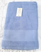 Полотенце банное Cotton Candi 70х140 exclusive голубой хлопок арт. 05-816