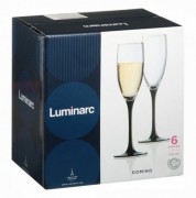 Набор бокалов для шампанского Domino 170мл 6шт Luminarc H8167