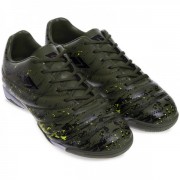 Обувь для футзала мужская Zelart OWAXX 20517A-5 р. 42 Темно-зеленый/Черный/Салатовый
