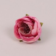 Головка Камелии мини темно-розовая Flora 23846
