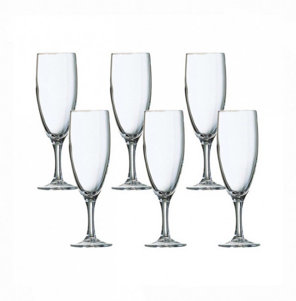 Набір келихів для шампанського Elegance 170мл 6шт Luminarc P2505