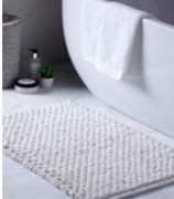 Коврик для ванной комнаты Arya 60х100 белый хлопок арт. 9983721