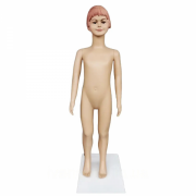Манекен детский девочка телесный реалистичный 110 см М -28