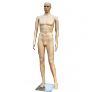 Манекен мужской телесный на подставке М-15