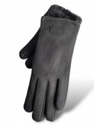 Перчатки женские сенсорные 3-64 р. M Серый