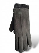 Перчатки женские сенсорные 3-63 р. XL Серый