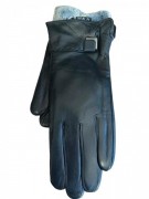 Перчатки женские кожаные G-13 р. 6,5 Черный