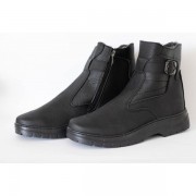 Мужские зимние ботинки К-7 Черный, размер 45