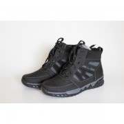 Мужские зимние ботинки РБ-1 Черно-серый, размер 44