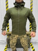 Тепла тактична армійська куртка Олива, розмір S