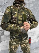 Тактическая военная зимняя куртка для военных Камуфляж, размер 2XL