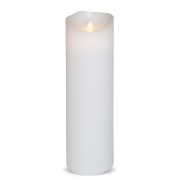 Свічка LED біла Flora D-7,5 см. H-23 см. 34470