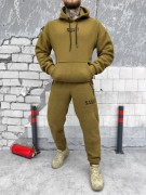 Тактический спортивный флисовый костюм Койот, размер XL