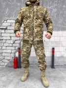Армейский тактический костюм утепленный Пиксель, размер S