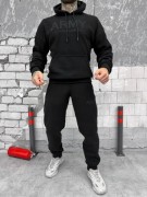 Мужской спортивный костюм на флисе Army Ukraine Черный, размер 2XL