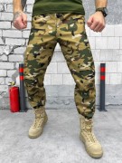 Тактические военные штаны утепленные Мультикам, размер 2XL