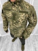Зимний теплый комплект ВСУ куртка + парка Пиксель, размер 3XL