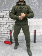 Чоловічий військовий флісовий костюм Ukrainian Олива, розмір L