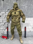 Тактический мужской зимний костюм Пиксель, размер XL