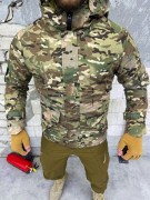 Армійська тепла куртка ріп-стоп Мультикам, розмір M