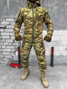 Мужская военная тактическая одежда Softshell Мультикам, размер L