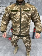 Військова демісезонна куртка утеплена Піксель, розмір L