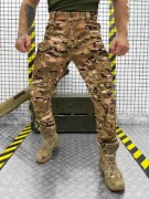 Боевые штаны осенние soft shell Мультикам, размер 3XL