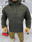 Зимова тактична куртка Softshell Omni-heat Олива, размер L