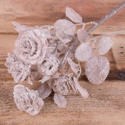 Hовогодняя роза кущевая (телесная- gy-01) 2753-3