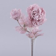 Pоза английская с бутоном (зл-01 -розовая) 5061-3