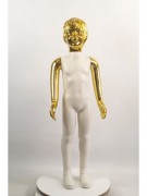 Манекен Hoz детский пластиковый  (золото) 100 см