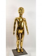 Манекен Hoz детский пластиковый девочка  (золото) 120 см MN-2093