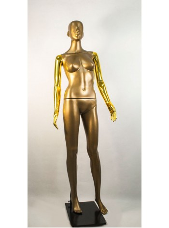 Манекен Hoz жіночий Сиваян бронзовий з глянсовими руками Аватар (золото)