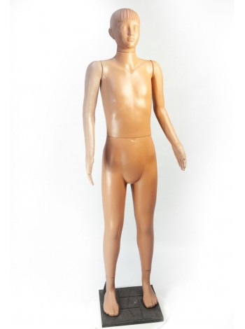 Манекен Hoz пластиковий на повний зріст хлопчик-підліток на підставці MN-1322