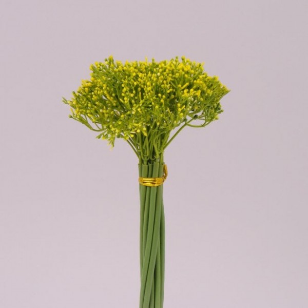Букет декоративний із жовтим кольором Flora 72302
