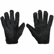 Перчатки кожаные с кевларовой подкладкой черные mil-tec 12503002 aramid gloves S