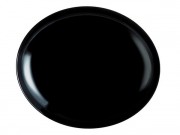Блюдо 30 см Luminarc Friends Time Black для стейку чорний склокераміка арт. N2177/N6583