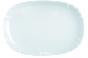 Блюдо 34 см Luminarc Lotusia прямоугольное белое стеклокерамика арт. L2352